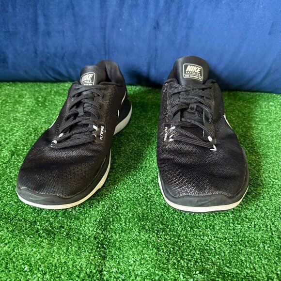Nike Flex Supreme TR5 Flywire Women Size 8.5 Training Walking Shoes Black 852467 - Picture 2 of 11